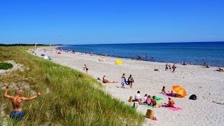 22 Sandy Beaches in Denmark Investigating Djursland Summer 2013 [upl. by Ainsley]