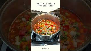 Homemade Vegetable Beef Soup [upl. by Lutero]