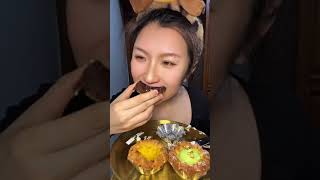 mukbang chocolate dessert [upl. by Evars]