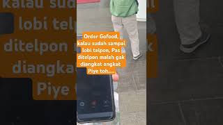 Order gofood ditelpon malah dikacangin motovlog ojolvlog aceng pejuangrupiah lupa [upl. by Reteid]