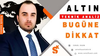 ALTIN ANALİZİ BUGÜNE DİKKAT [upl. by Annia499]