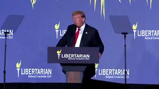 Trump booed and heckled at Libertarian convention  REUTERS [upl. by Orpheus]