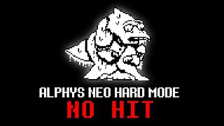 Alphys NEO  Hard Mode No Hit First Ever [upl. by Etka]