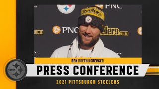 Steelers Press Conference Jan 12 Ben Roethlisberger  Pittsburgh Steelers [upl. by Stevie]