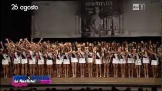 Miss Italia 2012  Le finaliste [upl. by Leonelle]