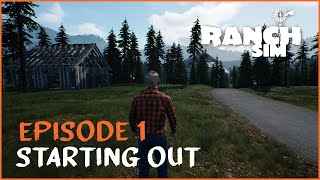 Episode 1 Starting Out  Ranch Sim Lets Play [upl. by Zoldi]