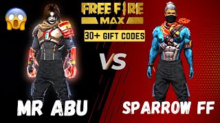 MR ABU Vs Sparrow FF garena free fire max Pakistan [upl. by Ettennat227]