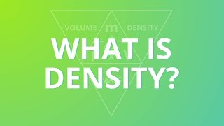 Density Mass and Volume formula tutorial [upl. by Yroc]