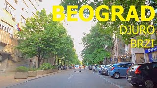 Birčaninova ulica Beograd 4K vožnja autom maj 2024 [upl. by Arah]