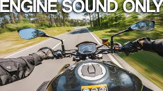 A VERY LOUD RIDE Kawasaki Z900 SE Zard full system exhaust sound RAW Onboard [upl. by Anana]