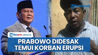 Rintihan Korban Erupsi Gunung Lewotobi Minta Presiden Prabowo Datang ke NTT Sulit Makan amp Minum [upl. by Jeffy]