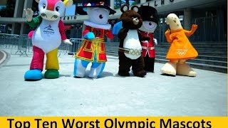 Top Ten Worst Olympic Mascots [upl. by Hsepid]