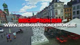 SEMI MARATHON DE MONS PARCOURS 2023 [upl. by Nickolas]