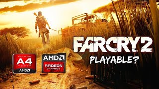 Far Cry 2 in AMD A49125 RADEON R3 GRAPHICS Low end Playable [upl. by Katushka]