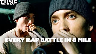 Every Rap Battle in 8 Mile 2002  TUNE [upl. by Tremain585]