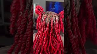 🍒 invisible locs🔥 locs locstyles hair hairstyle hairbraiders invisiblelocs braider [upl. by Eserahs]