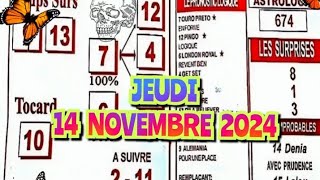 Boss Demain jeudi 14 NOVEMBRE 2024 [upl. by Suiradal]