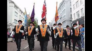 12th July Parade 2024 Belfast City Hall [upl. by Yllim256]