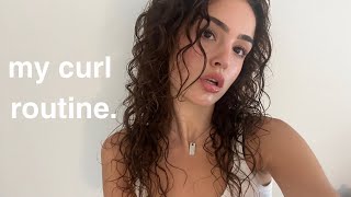 WAVYCURLY HAIR ROUTINE  Hadassah Naomi [upl. by Llertnor]