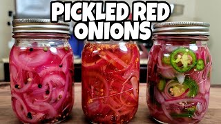 Easy Pickled Red Onions Recipe [upl. by Sumedocin646]