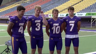 UNI Football Media Day [upl. by Atterehs]