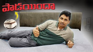 Frido Ultimate Mattress Topper Review  Telugu Tech Tuts [upl. by Aubyn]