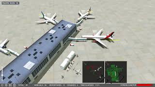 Airport Madness 3D S13 E06 Pushing Tin  LaGuardia [upl. by Nosnev]