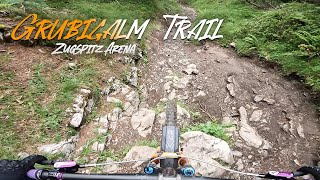 Grubigalmtrail l Bikepark Zugspitzarena l Lermoos l RAW run l Supersmashbikes [upl. by Joby]