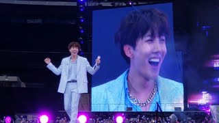 DAY 2  190602 Just Dance JHope  BTS 방탄소년단 Speak Yourself Wembley Stadium London Concert Fancam [upl. by Noiek]