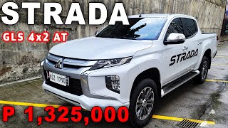 2021 Mitsubishi Strada GLS 4X2 AT is a Quick Quiet Pick Up Truck  SoJooCars [upl. by Latrina]