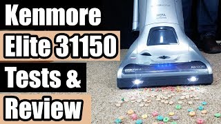 Kenmore Elite 31150 Pet amp Allergy Friendly Upright Vacuum REVIEW [upl. by Vasyuta130]