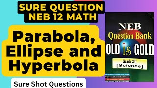 🔴 Parabola Ellipse And Hyperbola One Shot  Class 12 NEB Math [upl. by Einafats]