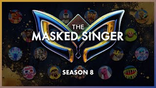 Elimination Order The Masked Singer 2022  Season 8 — USA [upl. by Ynaffet]