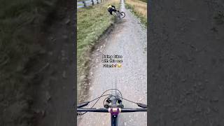 ⁠“Letzte Abfahrt“😂🤝🏼 mtb mtblove bikepark mountainbike mtbjump mtblife mtblove fail [upl. by Enorej]