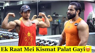 Poor Bodybuilder To Brand Ambassador Back And Biceps Workout With ​⁠​⁠SahilFitness [upl. by Alec]