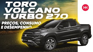 2022 Fiat TORO VOLCANO 270 Turbo Flex em DETALHES 🚀 Tudo sobre a NOVA Fiat Toro 🚀Avaliação Completa [upl. by Yrag]