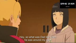 Hinata Confess that she love Naruto even before  Boruto [upl. by Ateuqram]