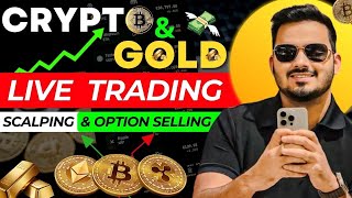 Crypto Live Trading  10 OCTOBER  thetraderoomsss bitcoin ethereum cryptotrading [upl. by Jaela]