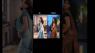 Poola ghuma ghuma cherani song AI vs Original aidance aientertainment dance [upl. by Joelynn]