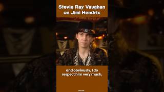 Stevie Ray Vaughan on Jimi Hendrix [upl. by Klump602]