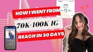 131 From 70k to 100k Instagram Reach in 30 Days Hairstylists Guide to Instagram Reach [upl. by Rehpinej694]