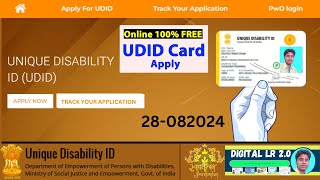 UDID Card Kaise Banaye 2024  UDID Card Apply Online 2024  Disability Certificate Kaise Banaye 2024 [upl. by Asoramla]