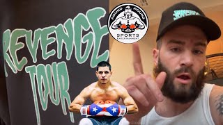 Caleb Plant EXPOSES Edgar Berlanga Slap Situation amp Reveals New Merchandise [upl. by Lewendal]