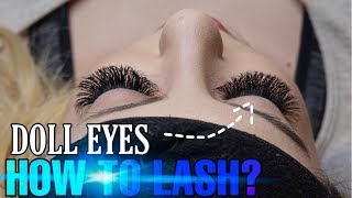 How to do a dolleye lash map Lashes By Kins tutorial [upl. by Daggett]