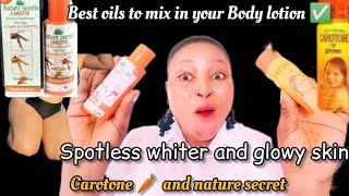 LIGHTEN YOUR SKIN Safely✅Best Lightening Serum to Boost your Body lotion ft Carotone serumfypreels [upl. by Quince]