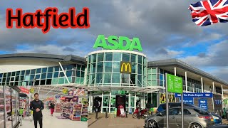 Exploring The Super market  ASDA  in Hatfield Hertfordshire UK 🇬🇧 [upl. by Ellerud]