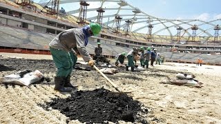 Human Cost Of Qatar World Cup Is Staggering [upl. by Dougald]