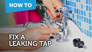 How to Fix a Leaking Tap [upl. by Eicyak]