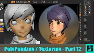 Polypainting and Texturing in Hindi Part 12 [upl. by Llennhoj]