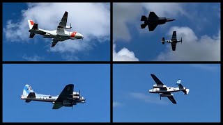 Military Aircraft at the 2024 Owensboro Air Show [upl. by Pier273]